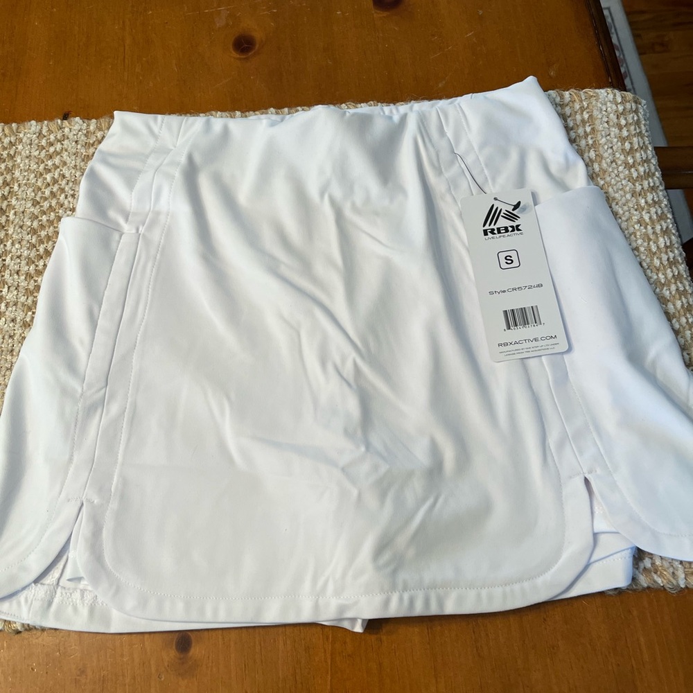 RBX white skort